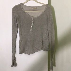 Thin long sweater